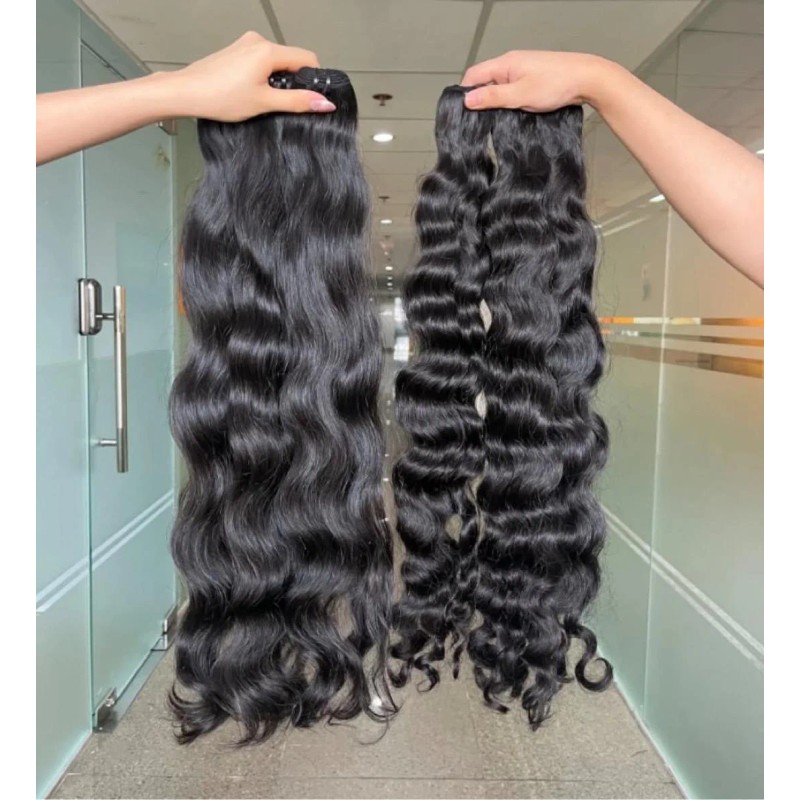 HD Lace Closure With Straight Burmese Curly Bundle Vietnamese Raw