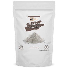 mGanna 100% Natural Pumice Powder 0.5 LBS for Facial Masks, Skin Exfoliation, Soap Making and other cosmetic formulations