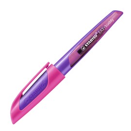Ergonomic School Fountain Pen - STABILO EASYbuddy - Left Handed - Purple/Magenta
