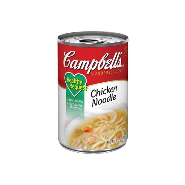 Campbell's, Healthy Request, Chicken Noodle Soup, 10.75oz Can (Pack of