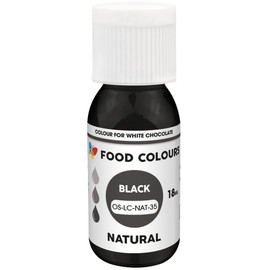 Food Colours Natural Liquid Food Colouring - Black 18ml