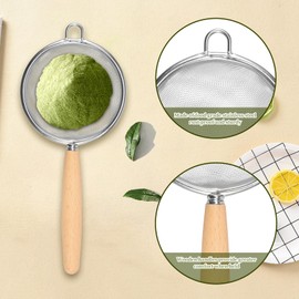 5Pcs Matcha Tea Set, Household Tea Making Tools, Ceremonial Aesthetical Matcha Kit with Whisk, Leakproof Maccha Whisk Set for Present Beginner Enthusiast