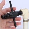 RUNYU 4 Piece Pipe Tap Set, 1/2 and 3/4 Inch