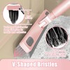 KZKR Floor Scrub Brush With Squeegee, Grout Brush With Telescopic