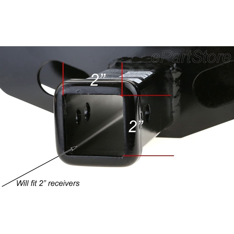 eVerHITCH USA Black Blue Flag Metal Hitch Cover Fits 2"