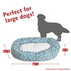 Majestic Pet 40" Charlie Emerald Sherpa Bagel Bed