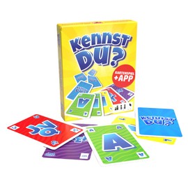 KennstDu? - The interactive card game with app for iOS and Android, creative letter fun, fun board game, party game, guessing game, dictionary game and family game (letters)