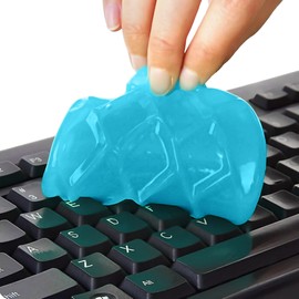 ULTRICS Tastatur Reinigungsgel, Umweltfreundlichem Wiederverwendbarer Staubreiniger Ideal für Laptop PC Tastaturen Auto Entlüftungsöffnungen Kameras Drucker Taschenrechner Fernbedienung Mobile