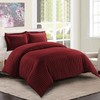 Imperial Rooms Single Duvet Cover Set Reversible Stripes Satin Bedding