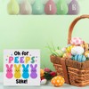 Easter Decor Rustic Oh for Peeps Sake Wooden Sign Easter