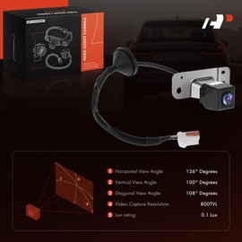 A-Premium Park Assist Camera Rear View Backup Reverse Camera Compatible with Select Mazda Models - 2007 2008 2009 CX-9 CX9 - Replace# TD1467RC0A