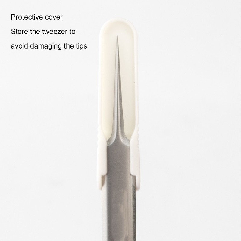 Acne Clip Extractor Blackhead Removal Stainless Steel Pointed Tip Tweezers