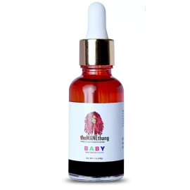 THEMANETHANG Baby Hair Growth Oil - Organic Baby Oil for Newborn - Baby Coconut