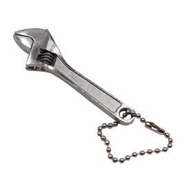 KAYIMAS Mini Adjustable Spanner, 2.5" Small Steel Spanner Jaw Wrench Hand Wrench Tool for Industrial and Auto Repair (1PC-Silver)