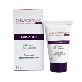 Meladermic Night - Crema Facial Despigmentante de Noche 25 g | Ayuda al Blanquear y Unificar el Tono de Piel I Disminuye la Apariencia de Manchas | Hidratación Profunda | Testado Dermatológicamente