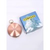 Oaimyy -Compass for Travel/Camping/Wild/Navigation, Retro Style (Bronze)