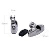 2pcs Bimini Universal Deck Hinge Pivot Mount Stainless Steel Marine