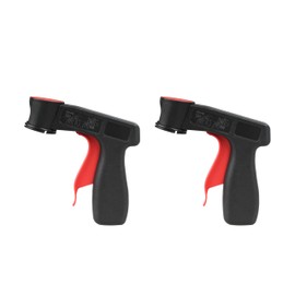 Spray Paint Can Gun,Instantly Convert Spray Cans Into Spray Guns - Universal Compatible for Can-Gun1 Spray Trigger Handle,Fits Black Spray Paint, Adhesives,Lubricants(2 PCS)