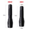 Miuree Single Mode High Lumens Led Flashlight for Outdoor Camping