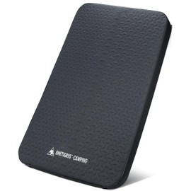 OneTigris DYNISLAND Double Self-Inflating Sleeping Pad, 4in Foam Air Mattress for Camping, Backpacking, Car Trips, Travels, Air Bed with Patch-up Kit, 79”x53“