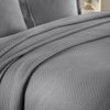 Superior 3 Piece Solitaire Cotton Bedspread Set, Home Bed Decor,