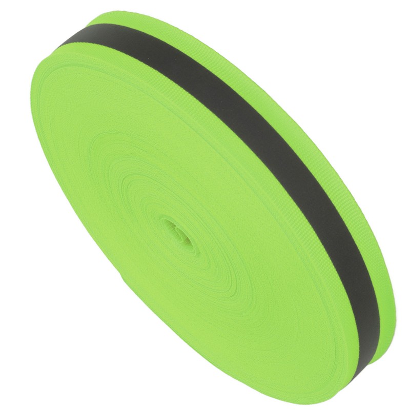 Reflective Ribbon Soft Durable Flexible Fluorescent Ribbon for Improving Night
