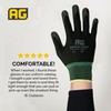 ADVANCED GLOVES – NiTex P-200 Nylon Nitrile Gloves, Breathable Nitrile
