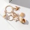 Hoheng Shell Keychain Bag Charms for Women Summer Beach Shell