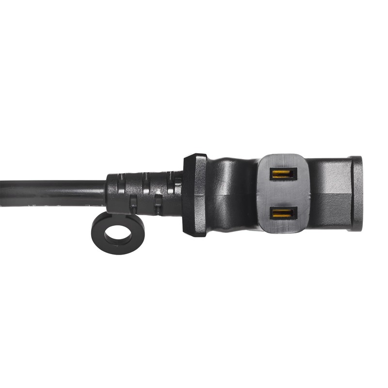 Sanwa Supply TAP-EX23-5BK Power Extension Cord (3 Outlets) Black, 16.4