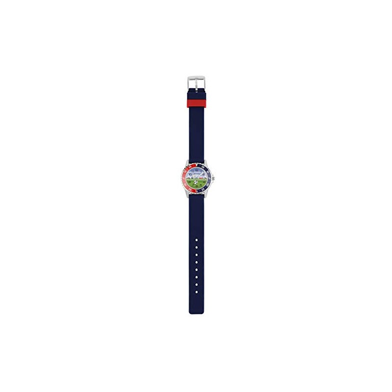 Tikkers Football Rotating Disc Time Teacher Watch - NTK0021
