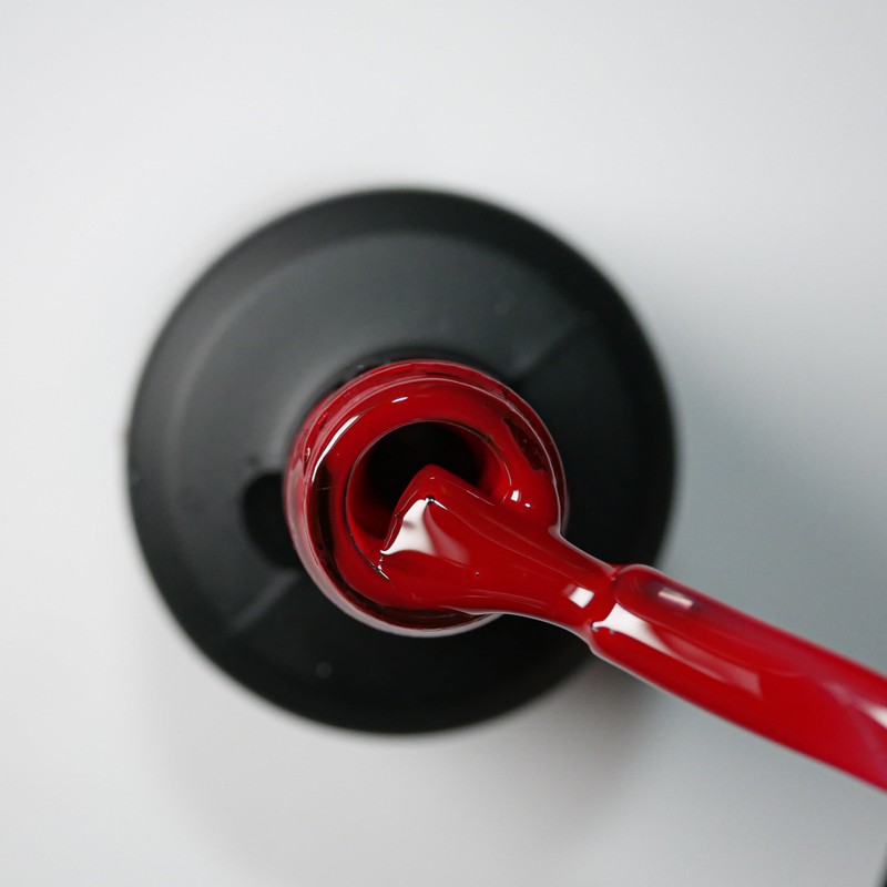 N.HYPE Rubber Base Coat. UV/LED Curable. Soak Off (Ruby Red)