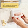 OTHIX Shower Soap Holder & Ceramic Soap Dish for Shower