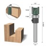 Gasea 4pcs 1/4 Inch Shank Flush Trim Pattern Template Router