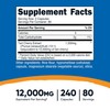 Nutricost Tart Cherry Extract (12,000mg Equivalent) 240 Capsules - Vegan,
