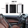 JULOPO 2PCS Carbon Fiber Texture seat Belt Covers Compatible with