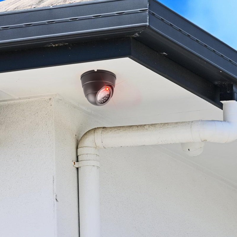 GBKDQQ Pack of 2 dummy cameras, surveillance camera, dummy camera