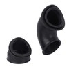 2pcs Air Intake Manifold Boot Rubber Hose Replacement for CT70‑K0