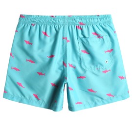 maamgic Mens Swim Trunks 5" with Mesh Lining Quick Dry Bathing Suits for Men Swim Shorts Swimwear Medium