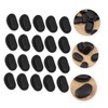 Mipcase 40pcs Eyeglass Nose Pads Repair Kit Soft Non Slip