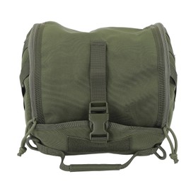 Camping Helmet Bag Canvas Scratch Prevention Adjustable Helmet Storage Bag For Hard Hats Helmet Green