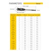 Anyinn Wood Drill Bit 7/16 in. x 6-1/2 in. x