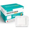 General Medi Sterile Island Dressing Bordered Gauze – 100 Count,