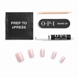OPI xPRESS/ON Press On Nails, Up to 14 Days of Wear, Gel-Like Salon Manicure, Reusable, Vegan, Sustainable Packaging, With Nail Glue, Reoccurin’ Gleam
