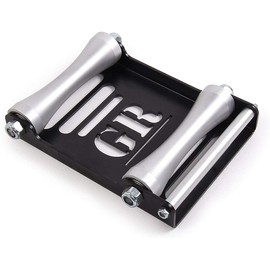 GRAND PITSTOP Motorcycle & Powersports Maintainence Stand Wheel Cleaning Wheel Roller Stand for tire Cleaning & Chain Lubrication - Groller Large (Bikes < 600 lb & Tire Width <240 mm)