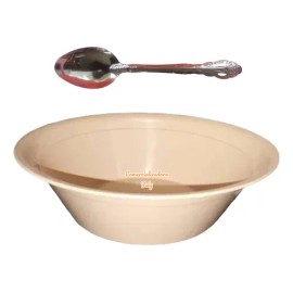 Platos Pozoleros Hondos Café Y Cucharas Acero Set 200 Barato