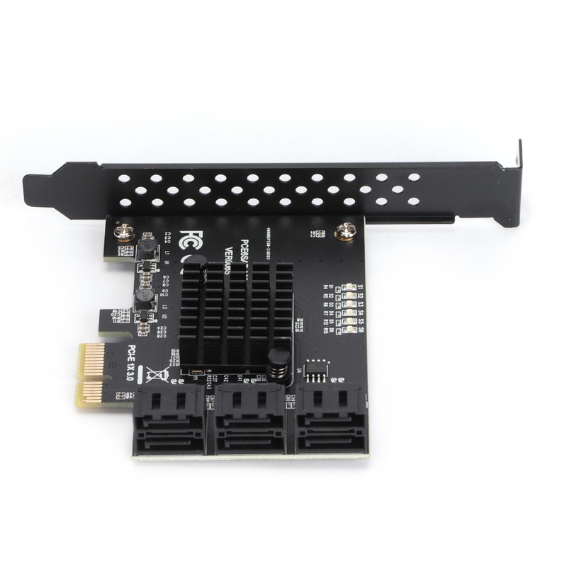 Hard Disk Expansion Card 6.0 Gbps PCIE to SATA 6G