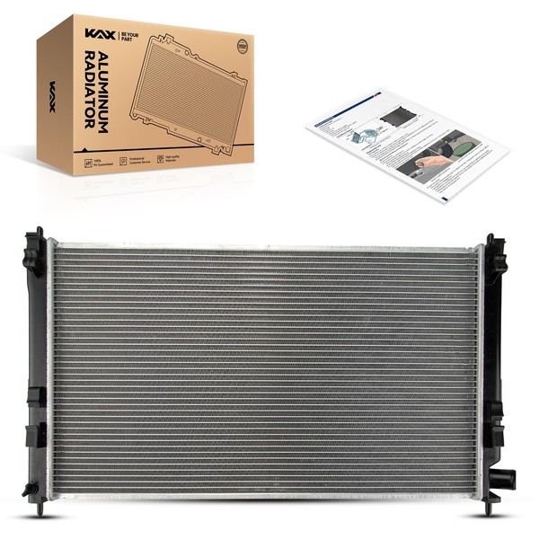 KAX CU2979 Engine Radiator Replacement, Compatible with 2008-2014 Lancer 2.0L,