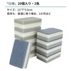 Kitchen Sponges 20 Pcs Sponges Dishwashing Non-Scratch Kitchen Sponges Biodegradable