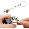 UKDGTMR Mini Adjustable Wrench Keychain, Universal Spanner, Metal Tool for