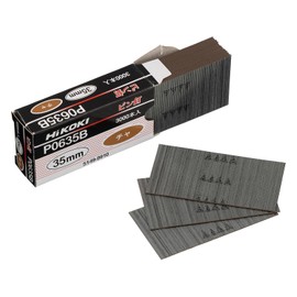 HiKOKI P0635B Pin Nails for Pin Nailers and High Pressure Pin Nailers, Brown, 3000 Pieces